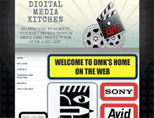 Tablet Screenshot of digitalmediakitchen.com